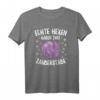 Echte Hexen haben zwei Zauberstäbe - Lustiges Strick T-Shirt für passionierte Handarbeiterinnen und Wollverrückte
