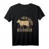 Landwirt Kuh Agrar Tiere Spruch Bauer Herr der Rinder T-Shirt – Lustiges Geschenk für Bauern, Kuh Fans & Landwirte zum Geburtstag