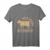 Landwirt Kuh Agrar Tiere Spruch Bauer Herr der Rinder T-Shirt – Lustiges Geschenk für Bauern, Kuh Fans & Landwirte zum Geburtstag