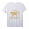 Landwirt Kuh Agrar Tiere Spruch Bauer Herr der Rinder T-Shirt – Lustiges Geschenk für Bauern, Kuh Fans & Landwirte zum Geburtstag