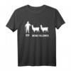 Ich Meine Follower Alpaka Lama Alpakas T-Shirt - Lustiges Design für Alpakaliebhaber, Züchter und Wanderfreunde