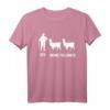 Ich Meine Follower Alpaka Lama Alpakas T-Shirt - Lustiges Design für Alpakaliebhaber, Züchter und Wanderfreunde