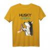 Husky Mama Hunde Frauchen Damen T-Shirt - Süßes Motiv für Hundeliebhaberinnen, perfekte Geschenkidee für Muttertag, Geburtstag & Weihnachten