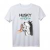 Husky Mama Hunde Frauchen Damen T-Shirt - Süßes Motiv für Hundeliebhaberinnen, perfekte Geschenkidee für Muttertag, Geburtstag & Weihnachten