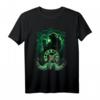HapKitten Disney Beauty and the Beast T-Shirt - Belle und Beast Silhouette in Grün, Offiziell Lizenzierte Disney Kleidung