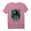 HapKitten Disney Beauty and the Beast T-Shirt - Belle und Beast Silhouette in Grün, Offiziell Lizenzierte Disney Kleidung