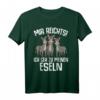 Mir reichts ich geh zu meinen Eseln Bauernhof Landwirt T-Shirt – Perfektes Geschenk für Esel Liebhaber und Landwirte zu Weihnachten & Geburtstag