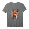 Fuchs T-Shirt - Rotes Tiermotiv für Wald- und Tierliebhaber, Fans von Füchsen