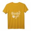 Die mit den Hunden geht Spruch Hund Gassi Pfote - Lustiges T-Shirt als Geschenk für Hundebesitzer & Gassi-Geher, perfekt zum Geburtstag