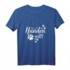Die mit den Hunden geht Spruch Hund Gassi Pfote - Lustiges T-Shirt als Geschenk für Hundebesitzer & Gassi-Geher, perfekt zum Geburtstag