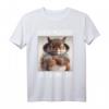 Guten Morgen Ganz dünnes Eis Kaffee Spruch T-Shirt - Witziges, ironisches Katzen Statement für Morgenmuffel, Schichtarbeiter & Humorvolle Geschenke