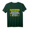 Elektriker T-Shirt - Wichtigster Mann am Bau Spruch für Elektroniker, Elektriker & Handwerker auf Baustellen & Betriebsfeiern