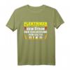 Elektriker T-Shirt - Wichtigster Mann am Bau Spruch für Elektroniker, Elektriker & Handwerker auf Baustellen & Betriebsfeiern