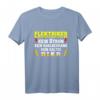 Elektriker T-Shirt - Wichtigster Mann am Bau Spruch für Elektroniker, Elektriker & Handwerker auf Baustellen & Betriebsfeiern