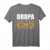 Uropa 2020 Werdender Uropa Opa Babyparty Geschenk - Lustiges T-Shirt für Großeltern, Familie und Humorvolle Babyankündigung