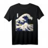 The Great Wave Kanagawa Japan T-Shirt – Kulturelles Kunst-Shirt für Männer, Frauen & Kinder als Geschenk für Manga, Anime & Kawaii Fans