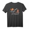 Lustiges Line Dance T-Shirt für Damen und Herren – Witziges Geschenk für Line Dancer, Tanzlehrer, Queen & King mit Cowboy Hut & Western Stiefeln