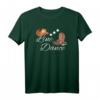 Lustiges Line Dance T-Shirt für Damen und Herren – Witziges Geschenk für Line Dancer, Tanzlehrer, Queen & King mit Cowboy Hut & Western Stiefeln
