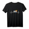 Camping Herzschlag Wohnwagen T-Shirt - Geschenkidee für Camper, Wohnwagenfans und Naturliebhaber für den nächsten Campingurlaub