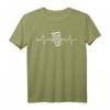 Dubbeglas Herzschlag T-Shirt – Lustiges Pfälzisches Weinfest-Outfit für Weinliebhaber & Schorle-Fans