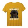 Lustiges Katzen Spruch T-Shirt - Guten Morgen Suchst du Streit - Witziges Outfit für Morgenmuffel, Langschläfer & Schichtarbeiter