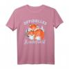 Offizielles Kuschelshirt mit Füchsen – Partner Pyjama & Valentinstag Geschenk für Verliebte Damen und Herren