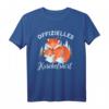 Offizielles Kuschelshirt mit Füchsen – Partner Pyjama & Valentinstag Geschenk für Verliebte Damen und Herren