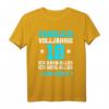Lustiges 18. Geburtstag T-Shirt für Mädchen und Jungen – Endlich volljährig, witzige Sprüche und Party-Deko zum 18. Geburtstag