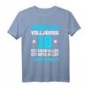 Lustiges 18. Geburtstag T-Shirt für Mädchen und Jungen – Endlich volljährig, witzige Sprüche und Party-Deko zum 18. Geburtstag