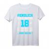 Lustiges 18. Geburtstag T-Shirt für Mädchen und Jungen – Endlich volljährig, witzige Sprüche und Party-Deko zum 18. Geburtstag