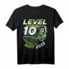 Level 10 Jahre Geburtstagsshirt für Jungen Gamer - Geschenk zum 10. Geburtstag, Gaming Headset Motiv, perfekt für LAN-Party & Kindergeburtstag