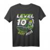 Level 10 Jahre Geburtstagsshirt für Jungen Gamer - Geschenk zum 10. Geburtstag, Gaming Headset Motiv, perfekt für LAN-Party & Kindergeburtstag