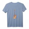 Geschenk für Gitarrenspieler | Gitarrenmotiv Silhouette T-Shirt – Perfekt für Weihnachten & Geburtstag!