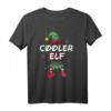 Cooles Elfe Weihnachtsoutfit Partnerlook – Festliche Weihnachtskleidung mit Elfenhut, Socken & Schneeflocken für die Familie