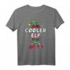 Cooles Elfe Weihnachtsoutfit Partnerlook – Festliche Weihnachtskleidung mit Elfenhut, Socken & Schneeflocken für die Familie