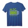 M.Sc. completed Master Abschluss Spruch Geschenk 2024 - Perfektes T-Shirt für Absolventen & Abschlussfeier