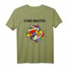 Zauberwürfel Rubik Cube Magic Würfel Vintage Nerd T-Shirt – Perfekt für Puzzle-Fans, Mathe- und Physik-Freaks, ideal als Geschenk zu Weihnachten und Geburtstag
