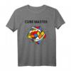 Zauberwürfel Rubik Cube Magic Würfel Vintage Nerd T-Shirt – Perfekt für Puzzle-Fans, Mathe- und Physik-Freaks, ideal als Geschenk zu Weihnachten und Geburtstag