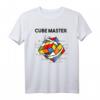 Zauberwürfel Rubik Cube Magic Würfel Vintage Nerd T-Shirt – Perfekt für Puzzle-Fans, Mathe- und Physik-Freaks, ideal als Geschenk zu Weihnachten und Geburtstag