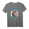 Zerzauste Katze - Schau mich in diesem Sound an T-Shirt für humorvolle Persönlichkeiten mit Spruch, perfekt für Freizeit und Arbeit