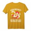 Ich Bin Nur Zum Trinken Hier Weihnachts T-Shirt für Männer und Frauen – Lustiges Geschenkidee für Weihnachten