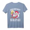 Ich Bin Nur Zum Trinken Hier Weihnachts T-Shirt für Männer und Frauen – Lustiges Geschenkidee für Weihnachten
