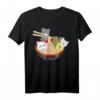 Kawaii Japan Ramen Katzen Anime T-Shirt - Perfektes Geschenk für Ramen, Japan, Anime und Nudel Liebhaber