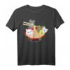 Kawaii Japan Ramen Katzen Anime T-Shirt - Perfektes Geschenk für Ramen, Japan, Anime und Nudel Liebhaber