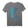 Tribal Hawaii Hai Liebhaber T-Shirt – Strand- und Urlaubsdesign, ideales Geschenk für Meeres- und Hai-Fans