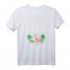 Damen Flamingo T-Shirt mit V-Ausschnitt - Lustiges Partyoutfit für Mädelsabend, Junggesellinnenabschied & Feierlichkeiten