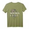 Religiöses T-Shirt mit Gottesnamen JHWH, Jesus und Löwe von Juda – Perfektes Geschenk für Christen zu Weihnachten