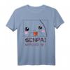 Senpai Noticed Me Kawaii Happy Anime Face T-Shirt – Perfektes Geschenk für Otaku, Manga- und Cosplay-Fans