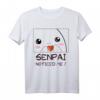 Senpai Noticed Me Kawaii Happy Anime Face T-Shirt – Perfektes Geschenk für Otaku, Manga- und Cosplay-Fans