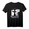 Schwarze Katze Allergisch Spruch Katzenliebhaber T-Shirt – Lustiges Geschenk für Katzenfans, Katzenmamas & Kinderlose Katzenbesitzer